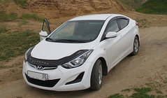 Hyundai Elantra (MD/UD) 2011-2015 Deflektor Maski VIP zdjęcia 1