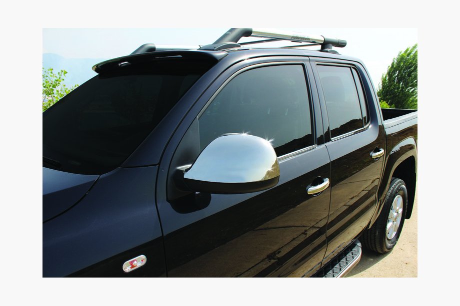 Volkswagen Amarok 2010-2022 Nakładki na Lusterka (2 szt, Stal Nierdzewna) Image