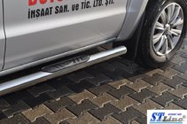 Volkswagen Amarok 2010-2022 Rury Boczne (2 szt., Stal Nierdzewna) zdjęcia 4