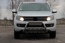 Volkswagen Amarok 2010-2022 Przedni Pałąk WT002 (Stal Nierdzewna) zdjęcia 2