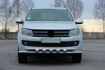 Volkswagen Amarok 2010-2022 Osłona Przednia F3-08.7 (Stal Nierdzewna) zdjęcia 2