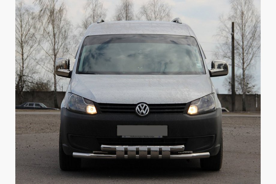 Volkswagen Caddy 2010-2015 Przedni Pałąk Shark ST015 Stal Nierdzewna Image