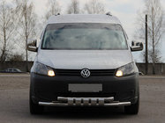 Volkswagen Caddy 2010-2015 Przedni Pałąk Shark ST015 Stal Nierdzewna zdjęcia 1