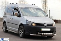 Volkswagen Caddy 2010-2015 Przedni Pałąk Shark ST015 Stal Nierdzewna zdjęcia 3