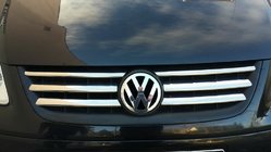 Volkswagen Caddy 2004-2010 Nakładki na Grilla Chromowane Life (6 szt, Stal Nierdzewna) zdjęcia 2