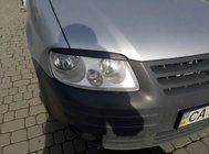 Volkswagen Caddy 2004-2010 Brewki na reflektory (czarne) zdjęcia 9