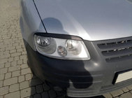 Volkswagen Caddy 2004-2010 Brewki na reflektory (czarne) zdjęcia 5