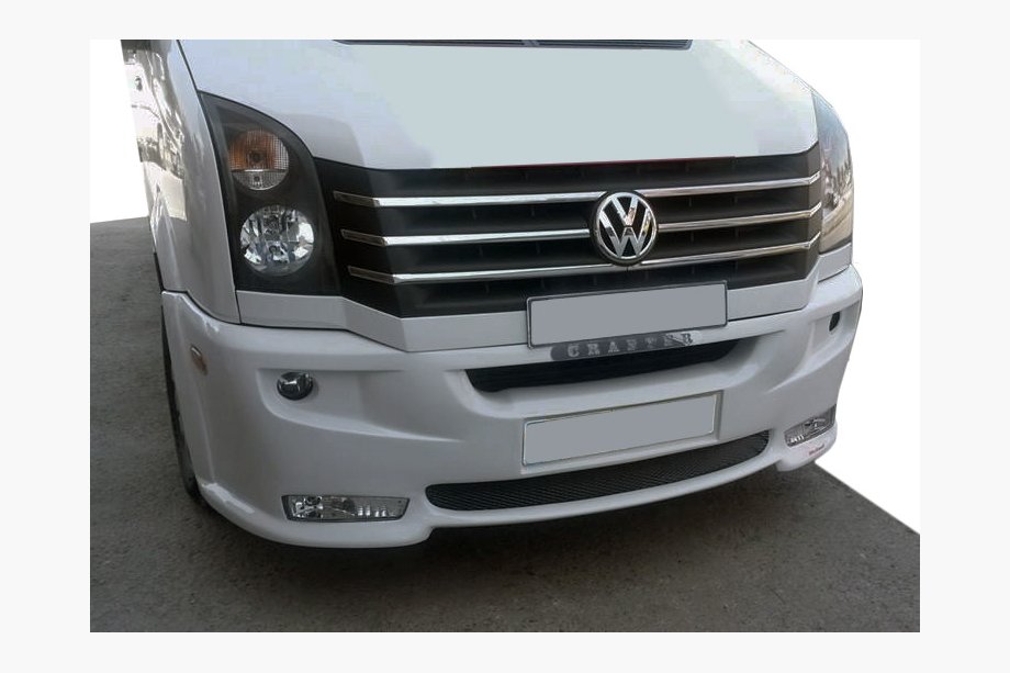 Volkswagen Crafter 2006-2016 Zderzak przedni 2012↗ (Era ze skosem, do lakierowania) Image