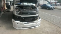 Volkswagen Crafter 2006-2016 Zderzak przedni 2012↗ (Era ze skosem, do lakierowania) zdjęcia 4