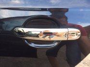 Volkswagen Jetta 2006-2011 Chromowane Nakładki na Klamek Drzwi (4 szt, Stal Nierdzewna) OmsaLine - Włoska Stal Nierdzewna zdjęcia 3