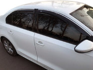 Volkswagen Jetta 2011-2018 Deflektory szyb z listwą chromowaną (4 szt, Niken) zdjęcia 1