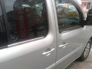 Renault Kangoo 2008–2020 Zewnetrzne Ozdobne Listwy Okien Stal Nierdzewna (4 szt) 4 szt, Carmos - Stal Turecka zdjęcia 4