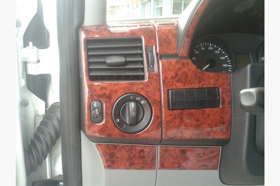 Mercedes Sprinter W906 2006–2018 Zestaw wykończeń deski rozdzielczej (Meric, 50 elementów) Zdjęcia 8