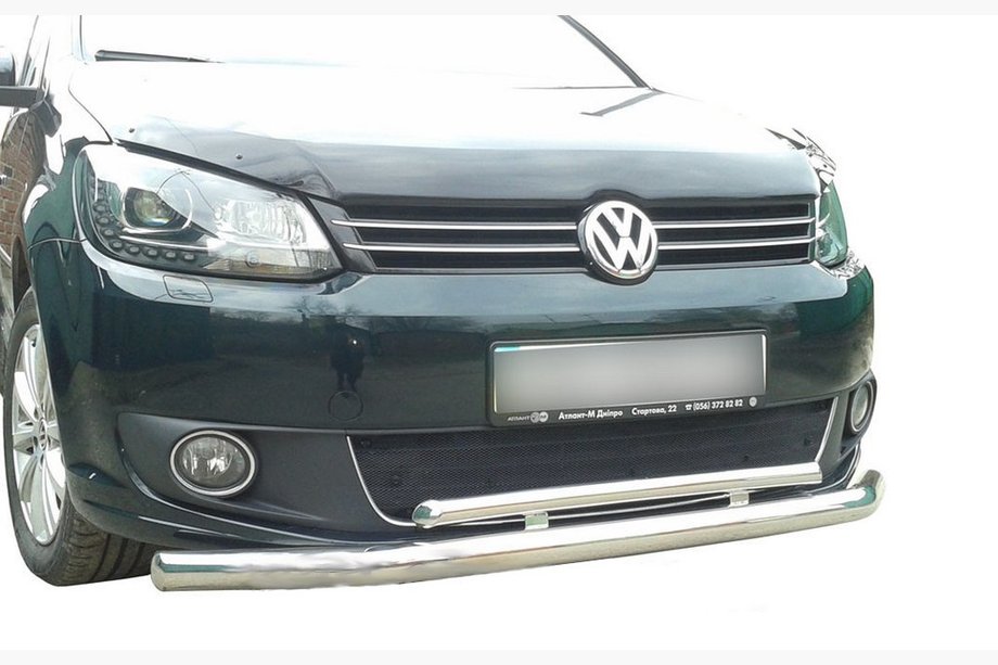 Volkswagen Caddy 2010-2015 Przedni podwójny pałąk 70/48mm stal nierdzewna Image
