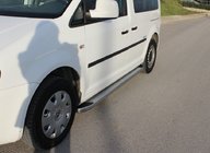 Volkswagen Caddy 2004-2010 Progi Boczné Omsa MSline (2 szt, Aluminium) zdjęcia 2