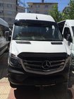 Mercedes Sprinter W906 2006–2018 Daszek na szybę przednią na ramie V1 (czarny połysk, 5mm) zdjęcia 3