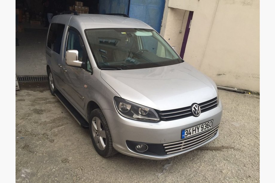 Volkswagen Caddy 2004-2010 Chromowane Nakładki na Lusterka (2 szt) Polerowana Stal Nierdzewna Zdjęcia 3