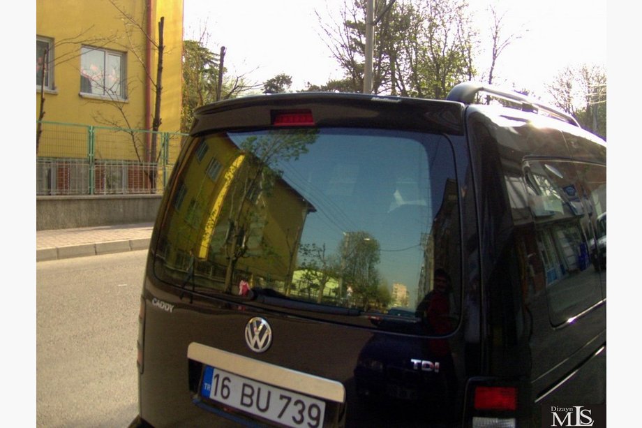 Volkswagen Caddy 2004-2010 Spojler Kalin (zagruntowany do lakierowania) Zdjęcia 2