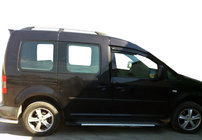 Volkswagen Caddy 2010-2015 Progi boczne typ X5 (2 szt., aluminium) zdjęcia 1