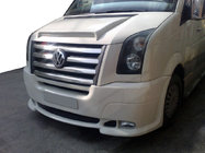 Volkswagen Crafter 2006-2016 Nakładka na przedni zderzak z 2 otworami na reflektory (grunt pod lakierowanie) zdjęcia 2