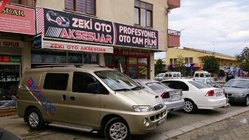 Hyundai H200, H1, Starex 1998-2007 Relingi Dachowe Chromowane Metalowe Nóżki zdjęcia 2