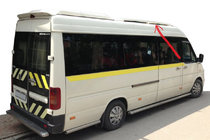 Volkswagen LT 1995-2006 Relingi dachowe (2 szt, z podkładem do lakierowania) zdjęcia 1