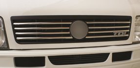 Volkswagen LT 1995-2006 Chromowane Nakładki na Grill (8 szt, Stal Nierdzewna) zdjęcia 1