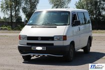 Volkswagen T4 Caravelle/Multivan 1990–2003 Osłona przednia z grillem ST010 (nierdzewna) 51mm zdjęcia 3
