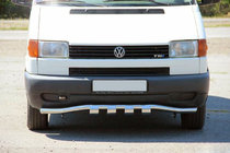 Volkswagen T4 Caravelle/Multivan 1990–2003 Osłona przednia z grillem ST010 (nierdzewna) 51mm zdjęcia 1