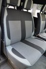 Volkswagen T4 Caravelle/Multivan 1990–2003 Pokrowce Samochodowe (Skóra Syntetyczna↗Tkanina, Premium) Przednie fotele 2↗1 zdjęcia 2
