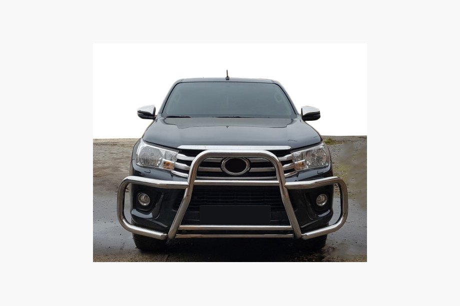 Toyota Hilux 2015- Przedni Pałąk F1-58 (Stal Nierdzewna) Image