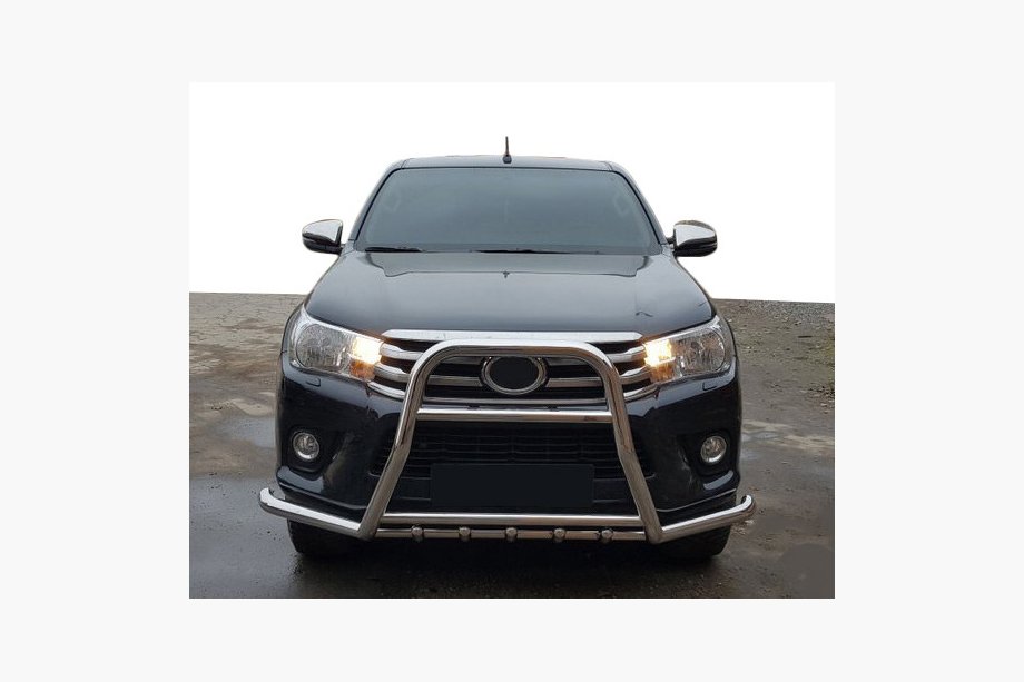 Toyota Hilux 2015- Przedni Pałąk F1-59 (Stal Nierdzewna) Image
