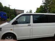 Volkswagen T5 Transporter 2003-2010 Deflektory Okien (4 szt., Sunplex Sport) zdjęcia 6