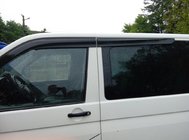 Volkswagen T5 Transporter 2003-2010 Deflektory Okien (4 szt., Sunplex Sport) zdjęcia 7
