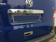 Volkswagen T5 Multivan 2003–2010 Listwa klapy tylnej nad tablica rejestracyjna (stal nierdzewna) zdjęcia 1