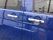 Volkswagen T5 Transporter 2003-2010 Nakładki na Klamek ze Stali Nierdzewnej 3 sztuki. OmsaLine - Włoska Stal Nierdzewna zdjęcia 1