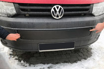 Volkswagen T5 2010-2015 Zimowa osłona na dolną kratkę Matowy zdjęcia 2