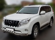 Toyota Land Cruiser Prado 150 2009-2023 Osłona Przednia F3-31 (Stal Nierdzewna) zdjęcia 1