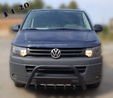 Volkswagen T5 2010-2015 Przedni Pałąk WT003 Czarny Stal Nierdzewna zdjęcia 1