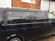 Volkswagen T5 Transporter 2003-2010 Relingi dachowe CROWN (szary mat) zdjęcia 3