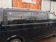 Volkswagen T5 Multivan 2003–2010 Relingi dachowe CROWN (szary mat) zdjęcia 4