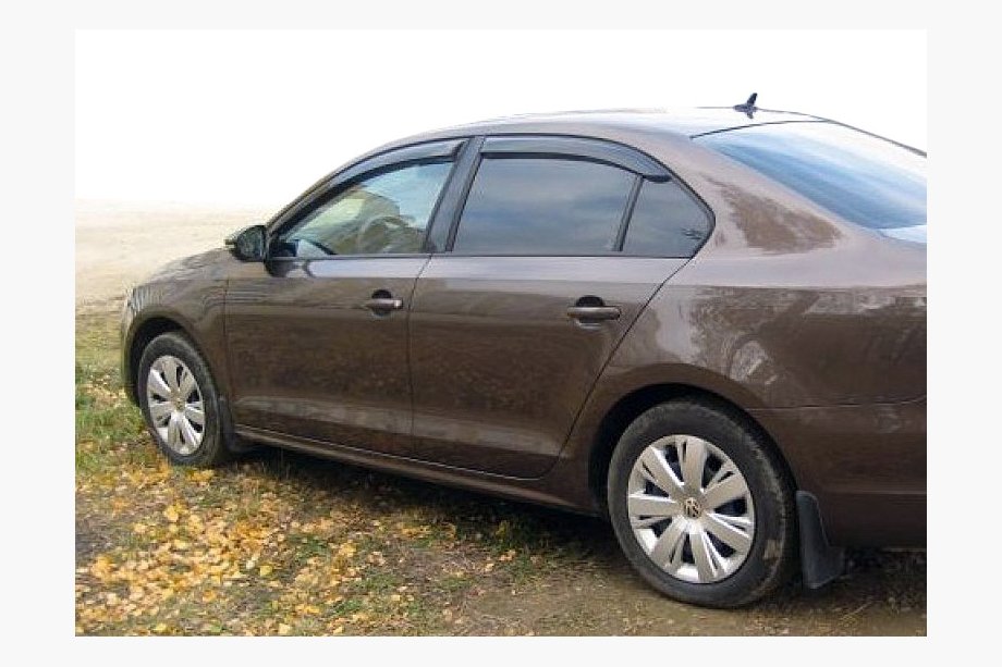 Volkswagen Jetta 2011-2018 Deflektory Okien (4 szt, MyRacing) Image