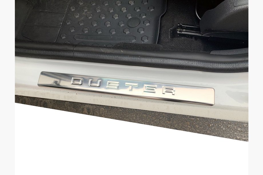Dacia Duster 2008-2018 Nakładki progowe OmsaLine (4 szt, stal nierdzewna) Image