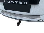 Renault Duster 2008–2017 WYPRZEDAŻ! Nakładka na tylny zderzak Carmos z rantem (stal nierdzewna) zdjęcia 1