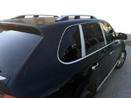 Porsche Cayenne 2003–2010 Relingi dachowe Skyport (srebrne) zdjęcia 5