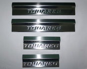 Volkswagen Touareg 2002–2010 Nakładki na Progi Szerokie (4 szt, Stal Nierdzewna) zdjęcia 1