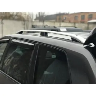 Relingi dachowe Skyport (szary mat) Volkswagen Touareg 2002–2010 zdjęcia 3