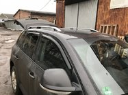 Volkswagen Touareg 2002–2010 Relingi dachowe Skyport (szary mat) zdjęcia 9