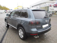 Volkswagen Touareg 2002–2010 Relingi Dachowe Chromowane (Stopy Plastikowe) Stopa Metalowa zdjęcia 9