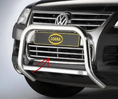 Volkswagen Touareg 2002–2010 Kratka przedniego zderzaka stal nierdzewna 2003-2008 zdjęcia 1